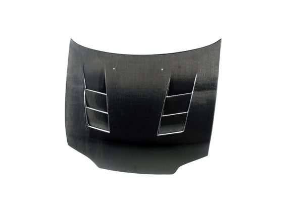 Seibon 92-95 Honda Civic 2DR/3DR TS-Style Carbon Fiber Hood - HD9295HDCV2D-TS
