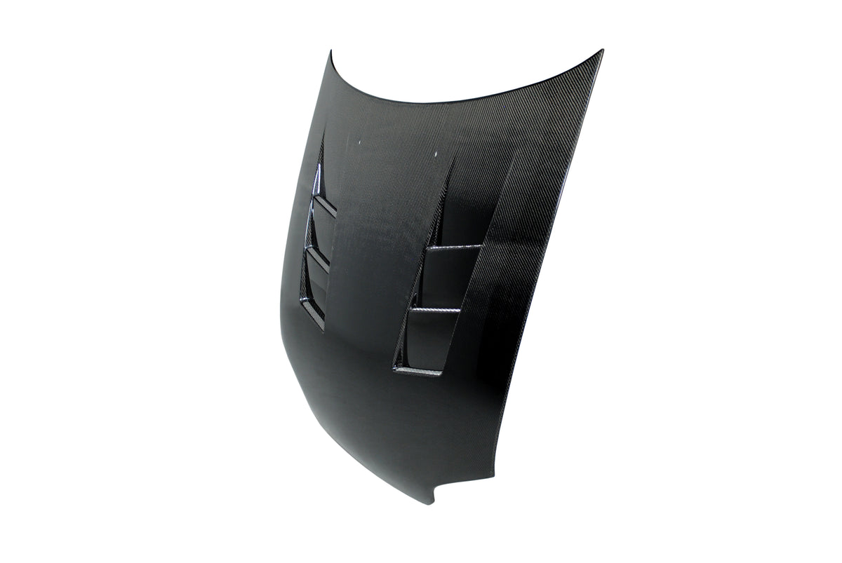 Seibon 92-95 Honda Civic 2DR/3DR TS-Style Carbon Fiber Hood - HD9295HDCV2D-TS