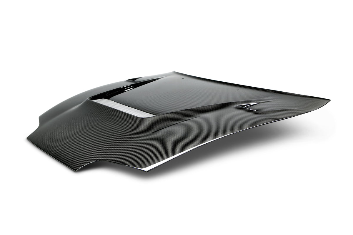 Seibon 93-98 Toyota Supra (JZA80L) KB-Style Carbon Fiber Hood - HD9398TYSUP-KB