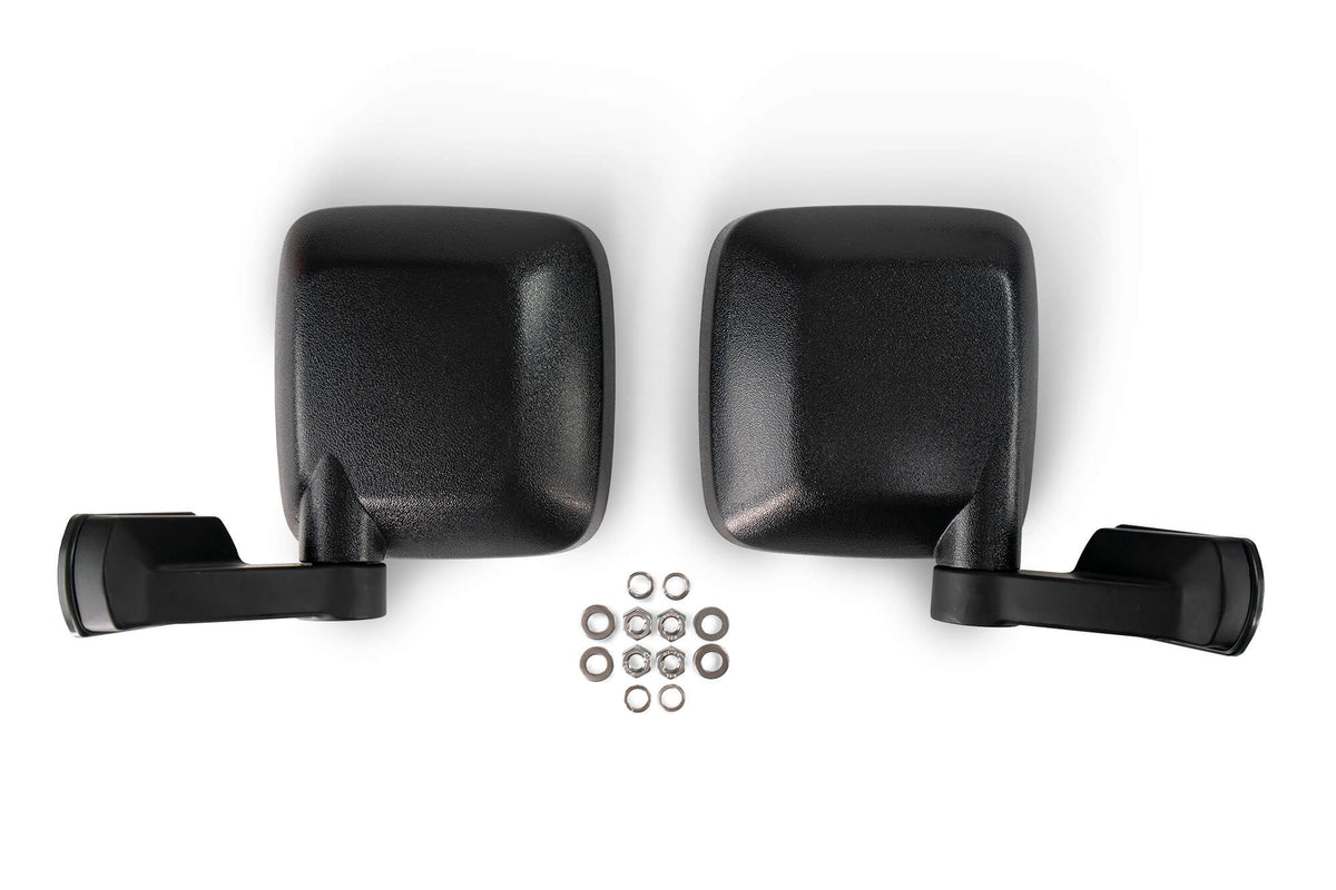 DV8 Offroad - Half Door with Aluminum Mesh; Front - HDJL-01F