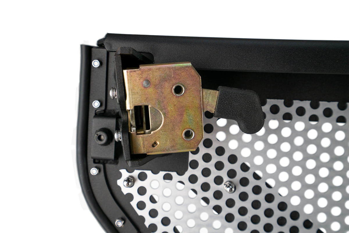 DV8 Offroad - Half Door with Aluminum Mesh; Rear - HDJL-01R