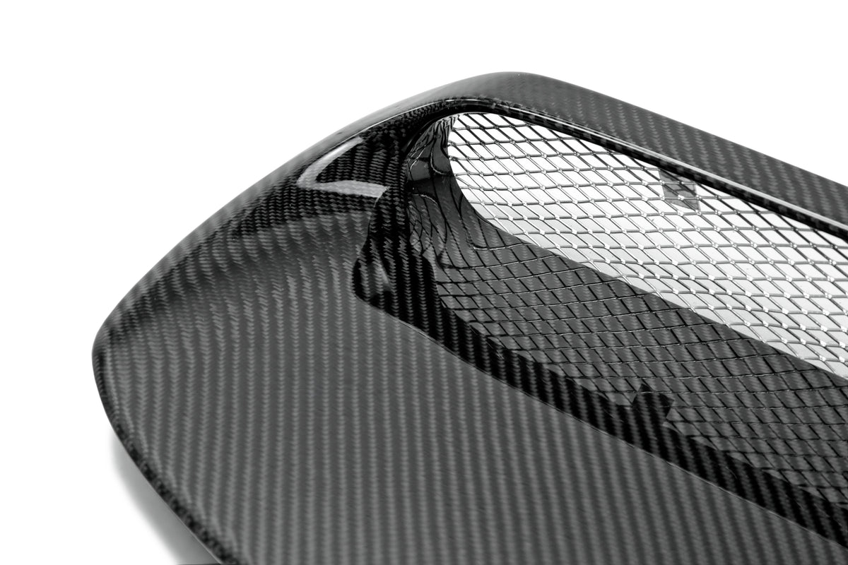 Seibon 08-11 Subaru Impreza WRX STI OEM-Style CF Hood Scoop - Only Fits OEM Hoods (Not Seibon Hoods) - HDS0809SBIMP-OE