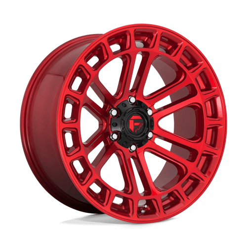 Fuel Off-Road Aluminum Wheels 20X9 Heater D719 Candy Red Machined