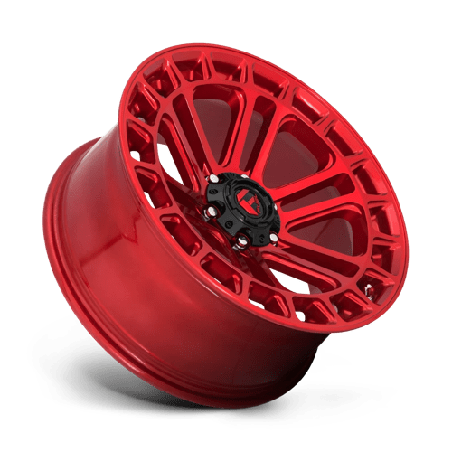 Fuel Off-Road Aluminum Wheels 20X9 Heater D719 Candy Red Machined