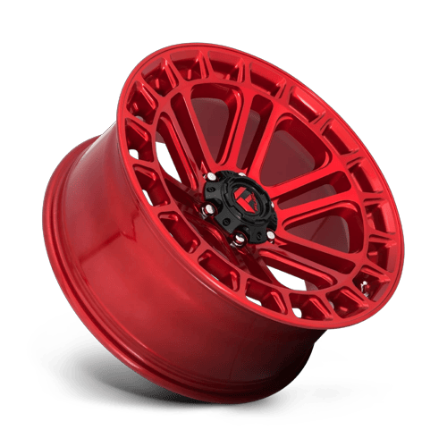 Fuel Off-Road D719 20X9 Candy Red Machined 6x135 +1mm
