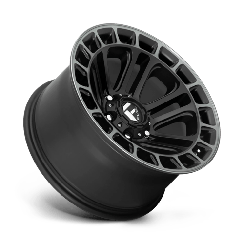 Fuel Off-Road D720 18X9 Matte Black Double Dark Tint Machined 6x139.7 +1mm