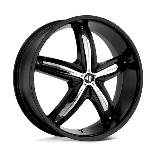 Helo - HE844 22X8.5 98-127 G-blk/chr +45MM
