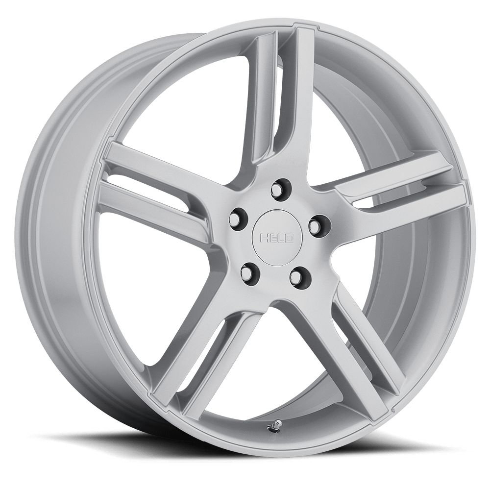 Helo - HE885 20X8.5 5X120 Silver 38MM
