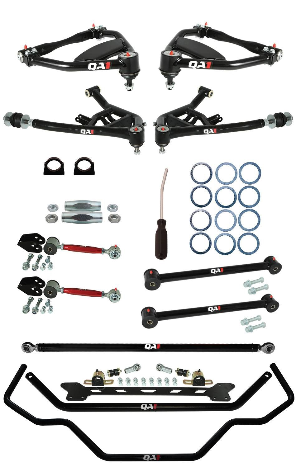 QA1 69-70 GM B-Body Level 3 Handling Kit 2.0 w/o Shocks - HK13-GMB3