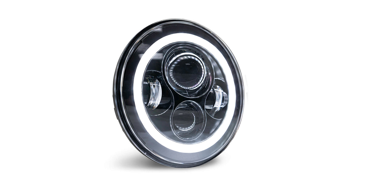 DV8 Offroad - Projector Headlights; Halo - HL7JK-02
