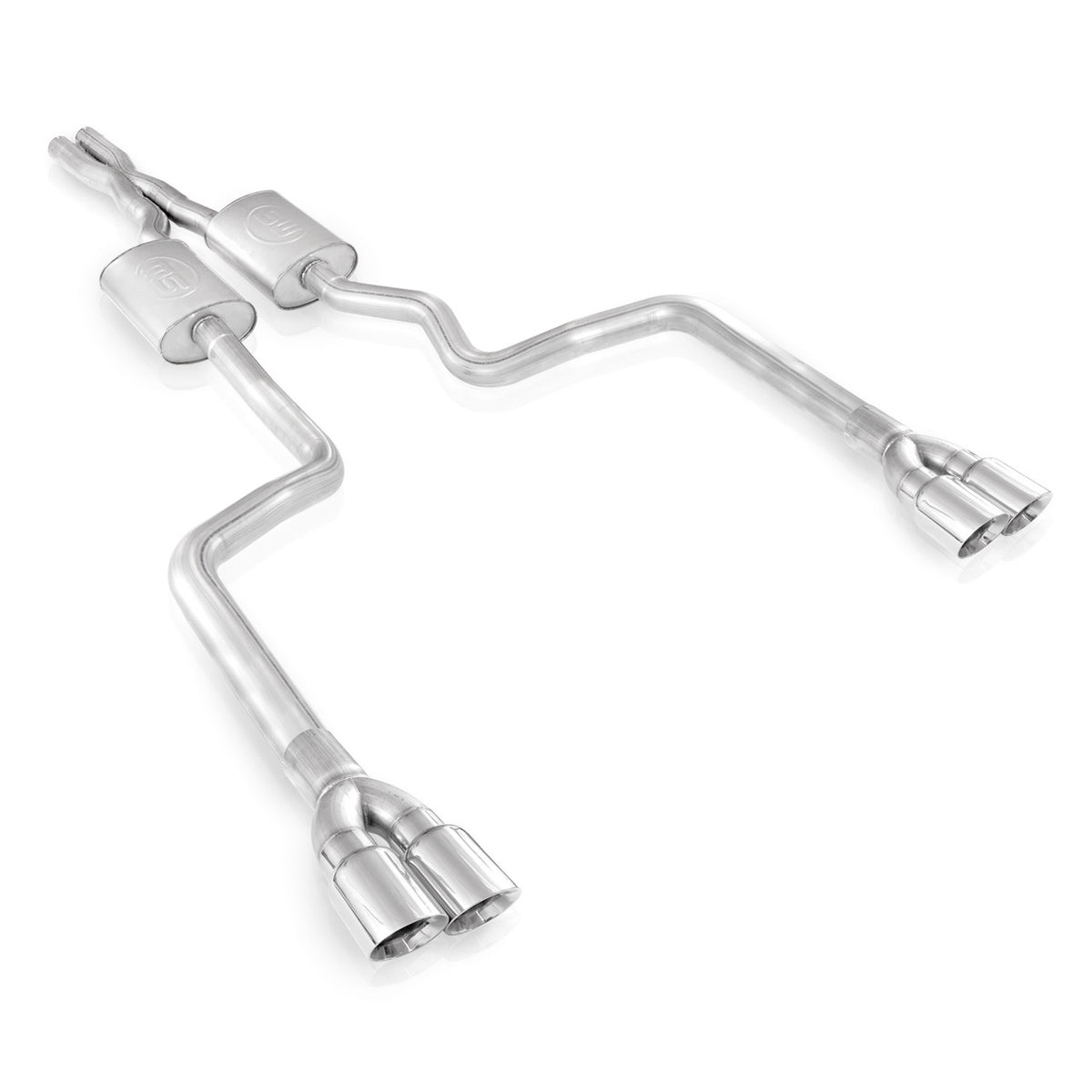 Stainless Works - 2008-14 Challenger Catback - HM64CB-S