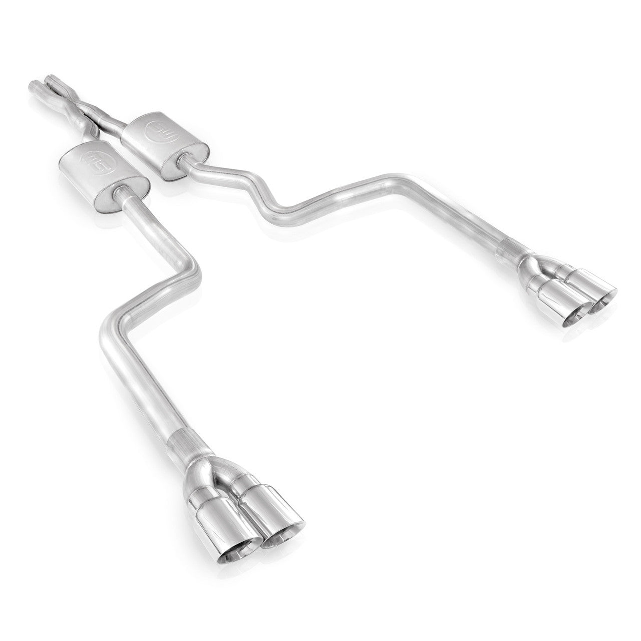 Stainless Works - 2008-14 Challenger Catback - HM64CB-S