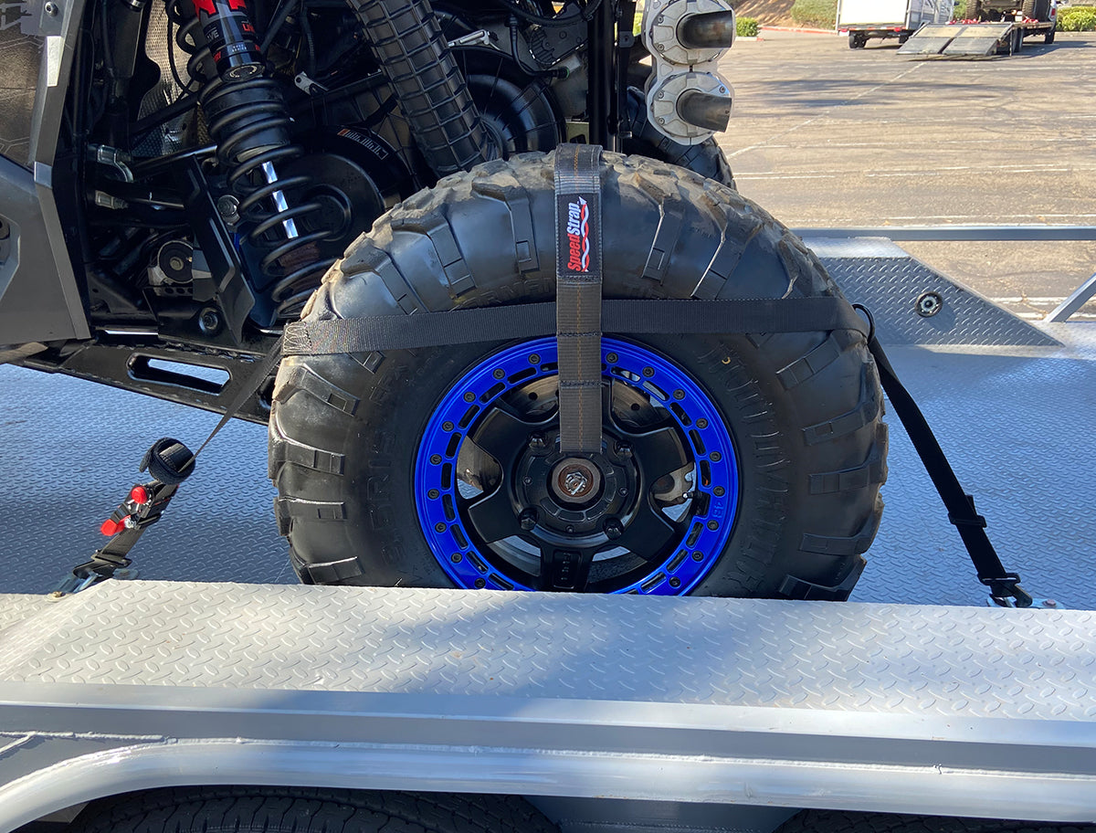 SpeedStrap UTV Tire-Bonnet - Black - 16600