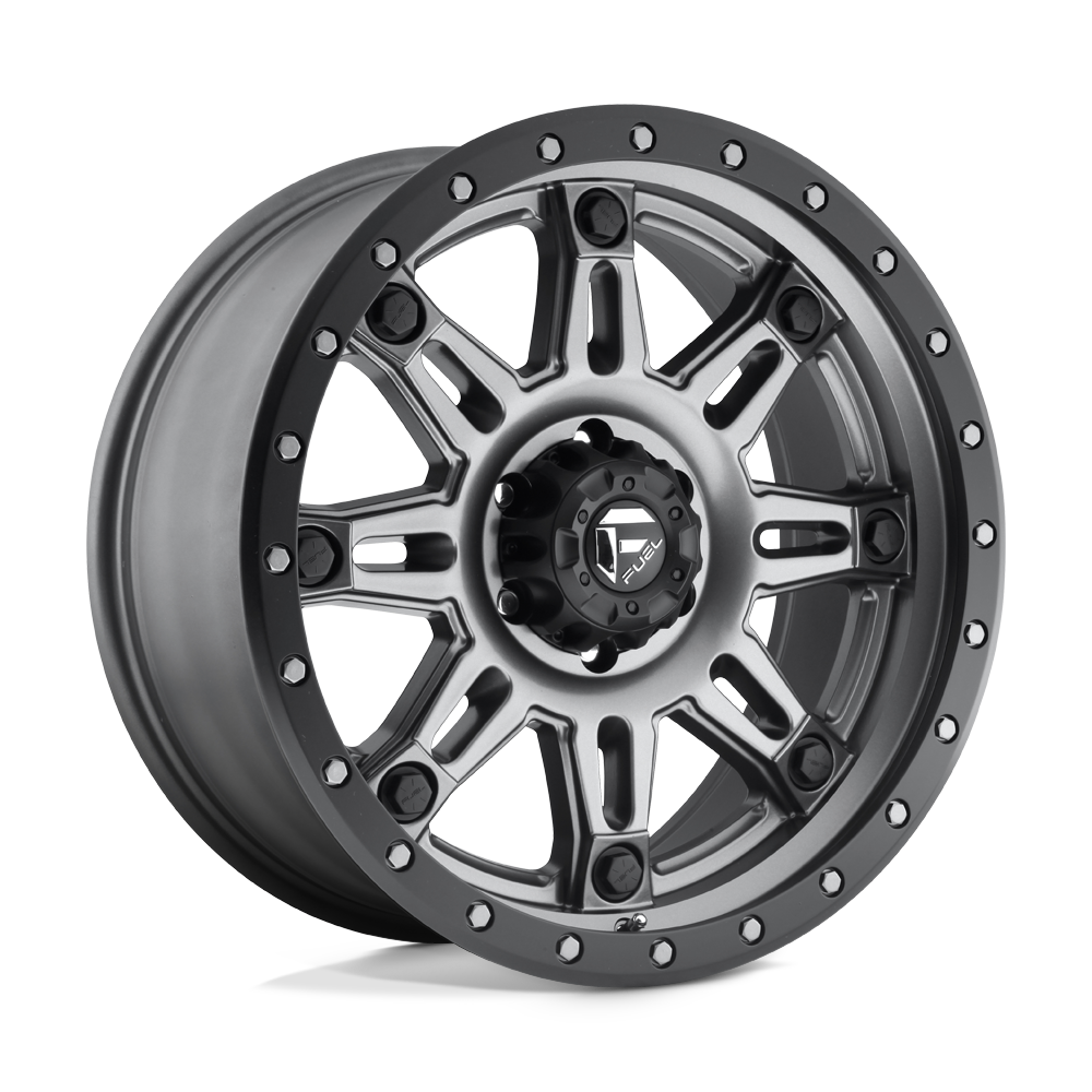 Fuel Off-Road D568 20X9 Matte Gunmetal Black Bead Ring 5x150 +1mm