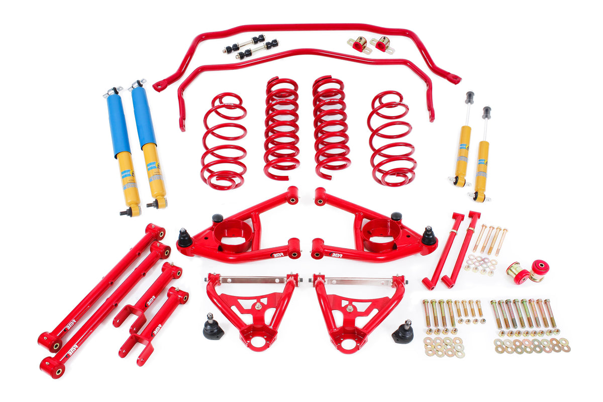 BMR 68-72 A-Body Level 2 Handling Performance Package w/ Bilstein Shocks - HPP012H for 1968-1972 Buick Skylark