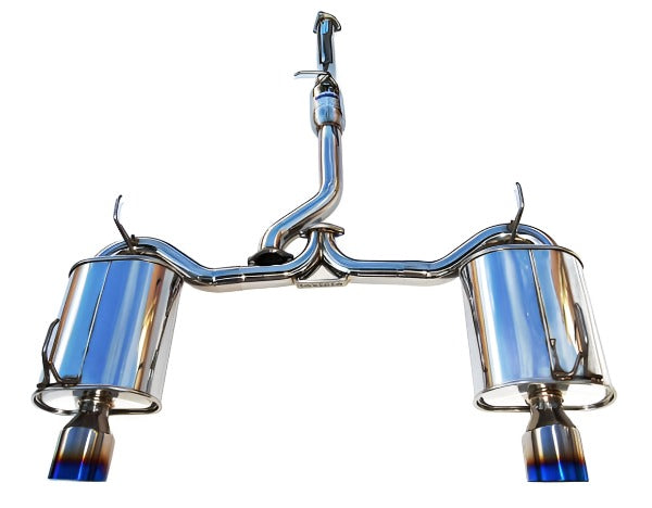 Invidia 00+ S2000 Q300 Dual Titanium Tip Cat-back Exhaust - HS00HS1G2T