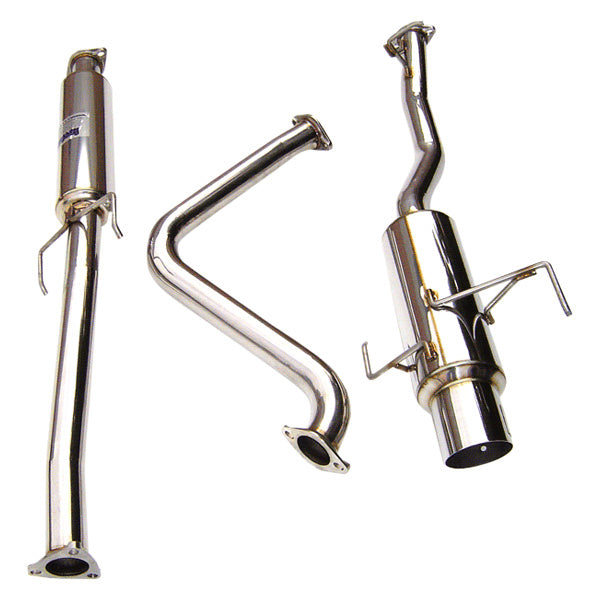 Invidia 97-01 Prelude N1 Cat-back Exhaust Rolled Ti Tip **Fits BASE Model ONLY** - HS97HP1GTP