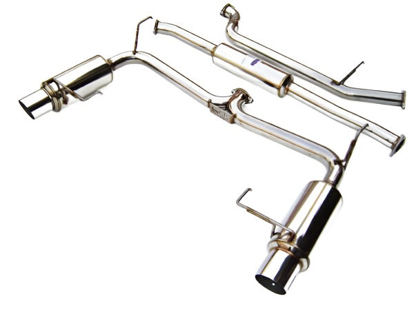 Invidia N1 98-01 Honda Accord 6 CYL 4DR 60mm (101mm tip) Cat-back Exhaust - HS98HA6GTP4 by Invidia