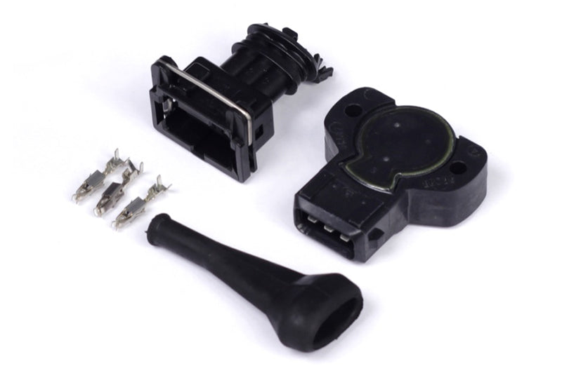 Haltech - Haltech Throttle Position Sensor (Black/CCW Rotation/8mm D-Shaft) - HT-010404