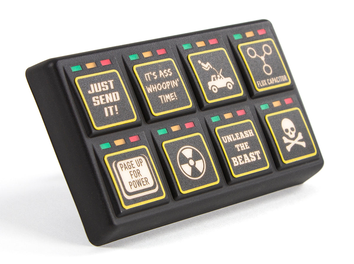 Haltech - Haltech CAN Keypad 8 Button (2x4) - HT-011501