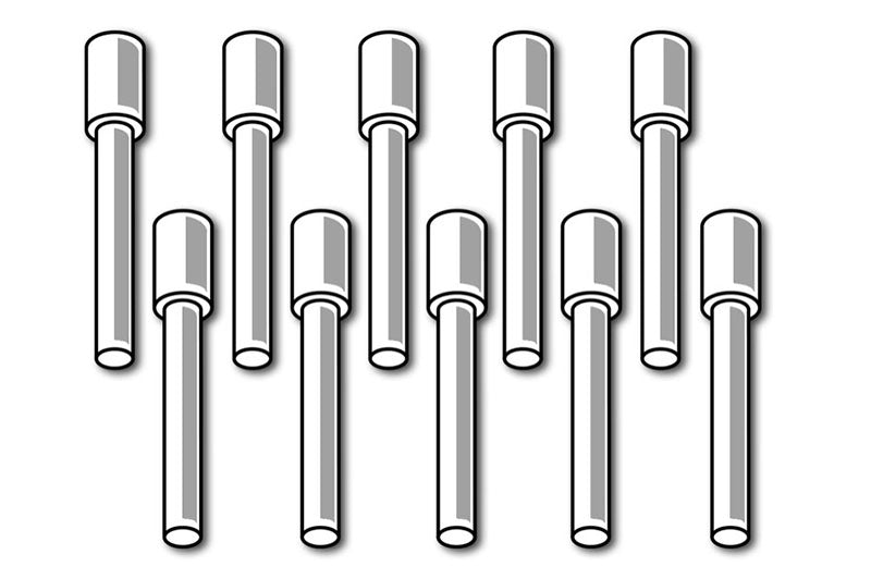 Haltech - Haltech Plastic AMP Superseal Connector Waterproofing/Blanking Pins - Pack of 10 - HT-030052