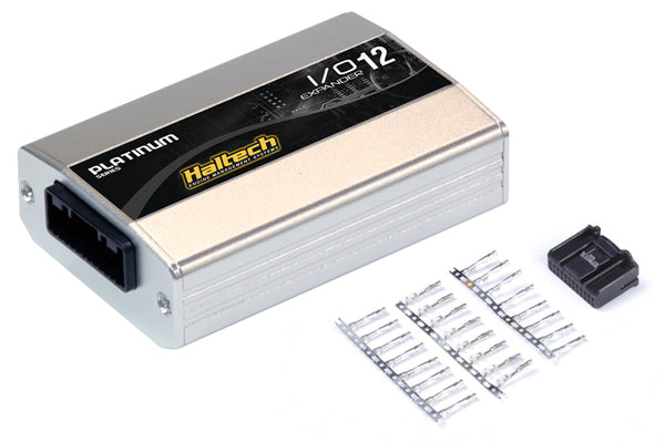 Haltech - Haltech IO 12 Expander Box B CAN Based 12 Channel w/Plug & Pins - HT-059903