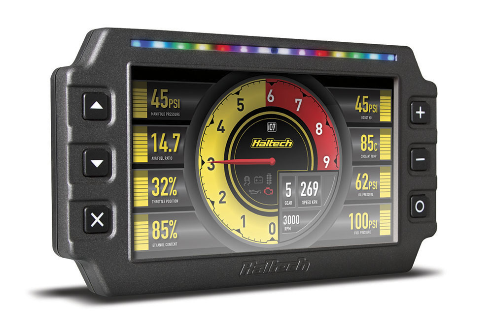 Haltech - Haltech iC-7 7in OBD-II Color Display Dash Kit - HT-067012