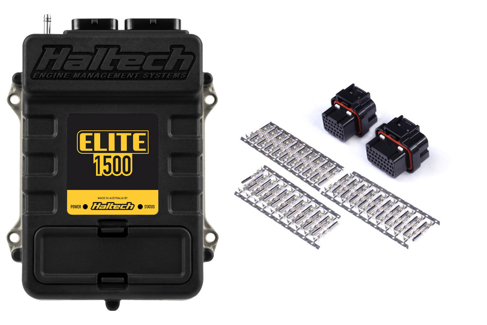 Haltech - Haltech Elite 1500 ECU w/Plug and Pin Set - HT-150901