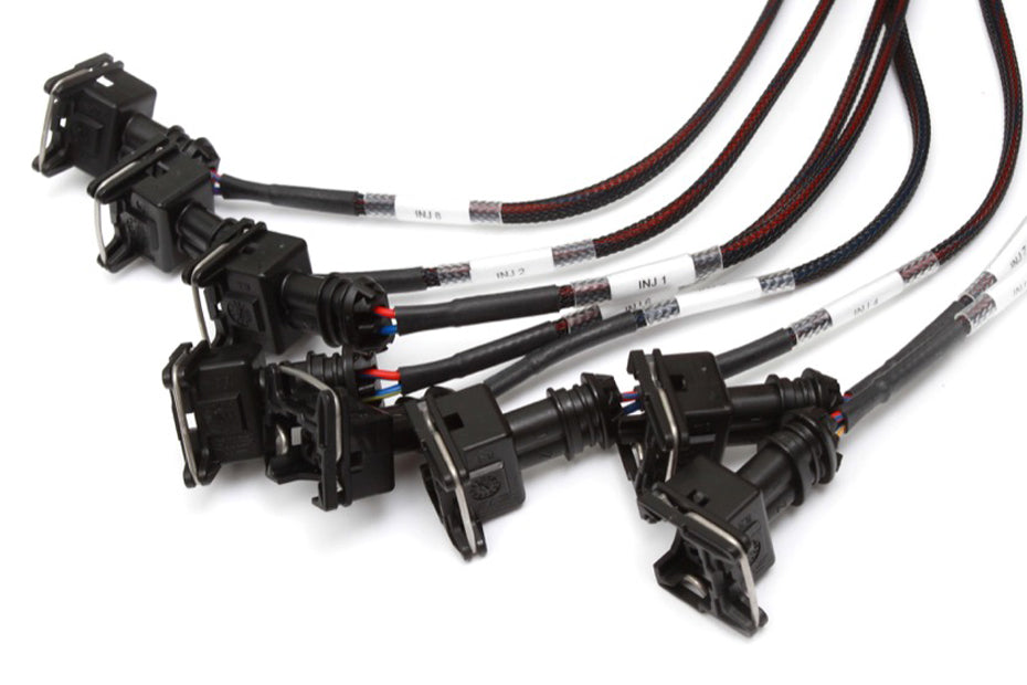 Haltech - Haltech Elite 2500 Terminated Harness ECU Kit w/EV1 Injector Connectors - HT-151360