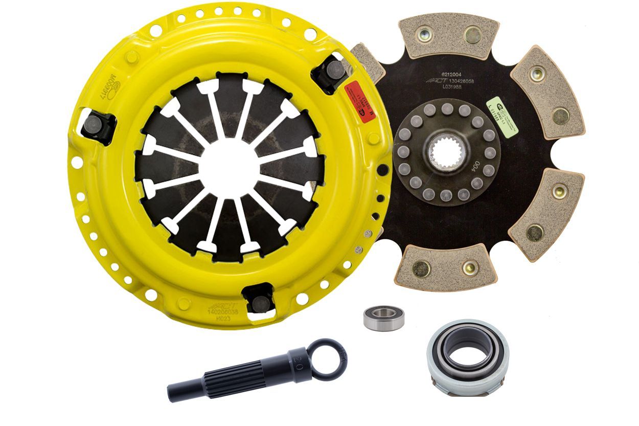 ACT 1990 Honda Civic HD/Race Rigid 6 Pad Clutch Kit - HW4-HDR6