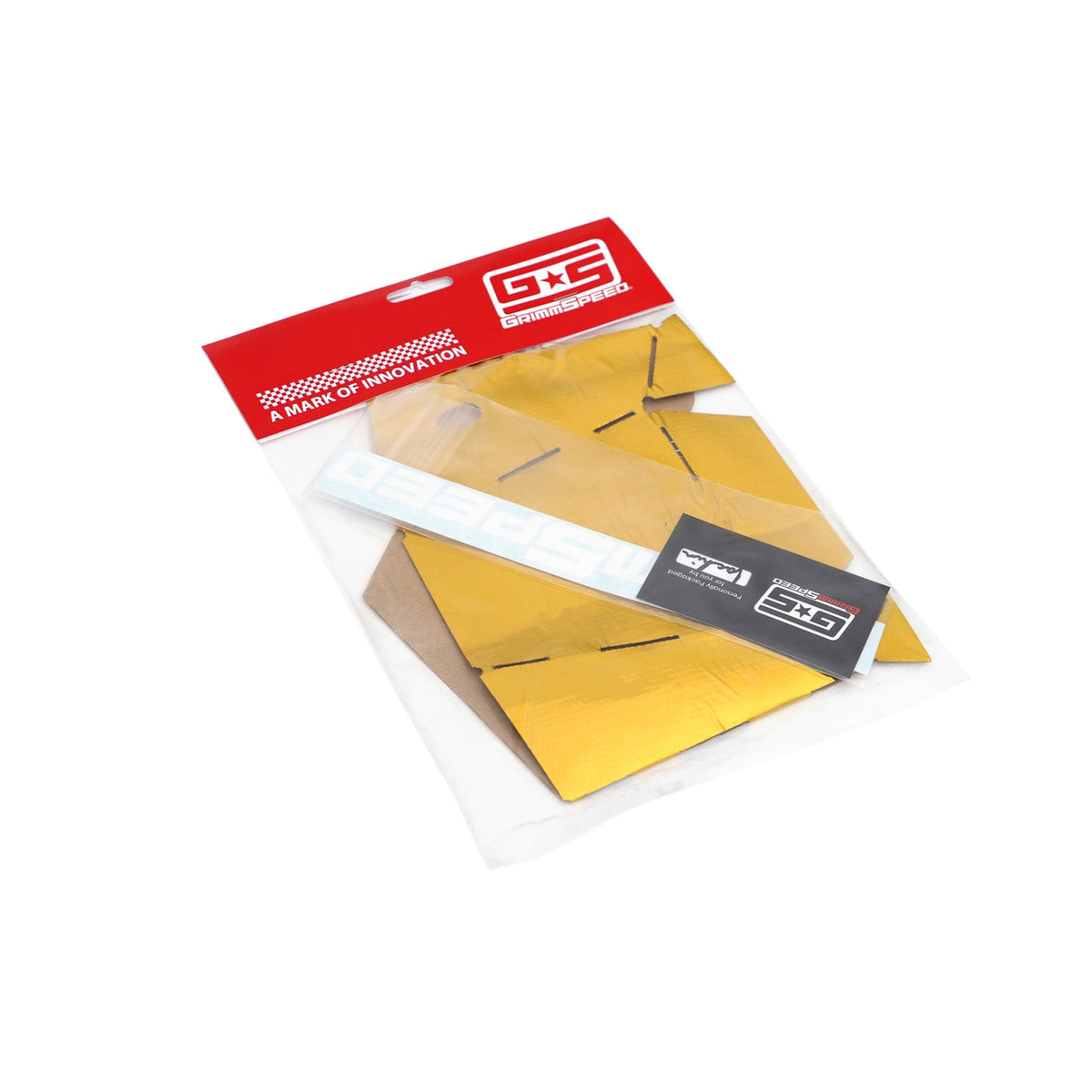 GrimmSpeed Reflect-A-Gold Foil Turbo Heatshield - GRMGS092018