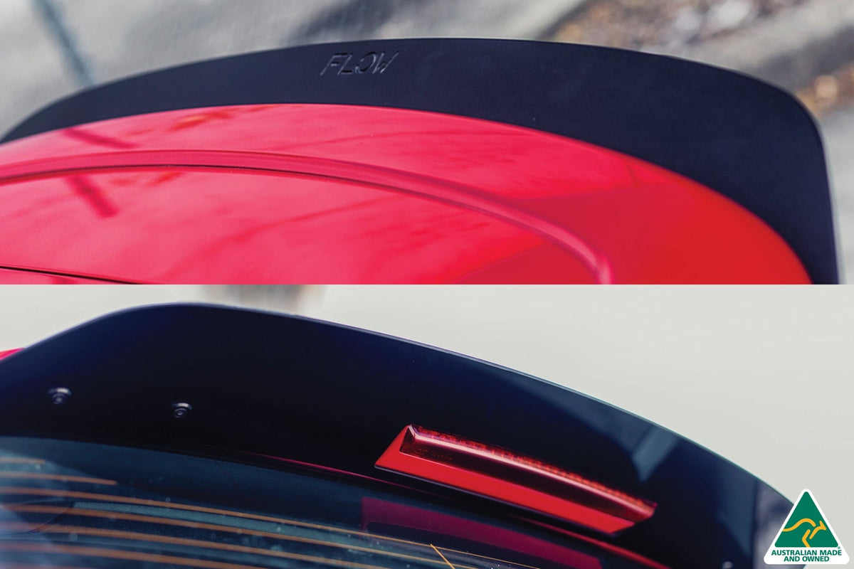 Flow Designs - MK5 Golf GTI &amp; R32 Rear Spoiler Extension