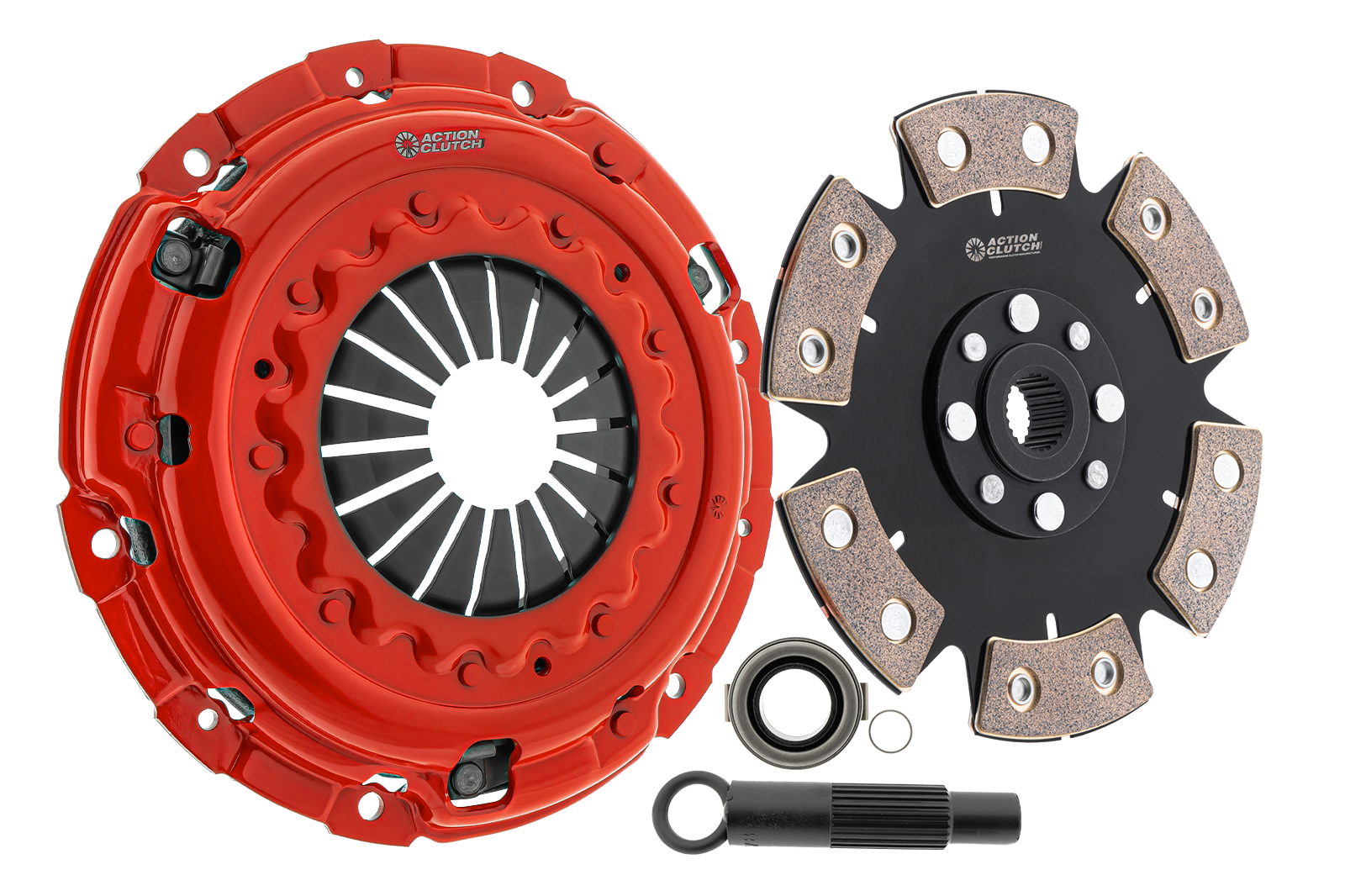 Action Clutch - Clutch Kit (2MD) for Subaru WRX 2006-2014 2.5L DOHC (EJ255) AWD - ACR-1814