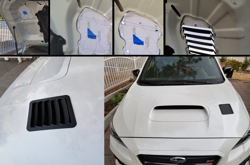 Verus - Hood Louver Kit - WRX/STI (VA) - A0053A