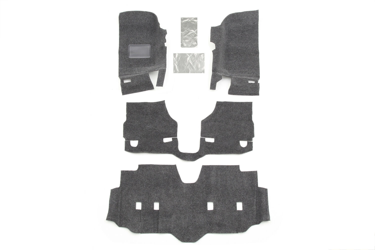 Husky Liners Jeep Liner for 07-17 Jeep Wrangler JKU 4dr (Incl. Heat Shields)