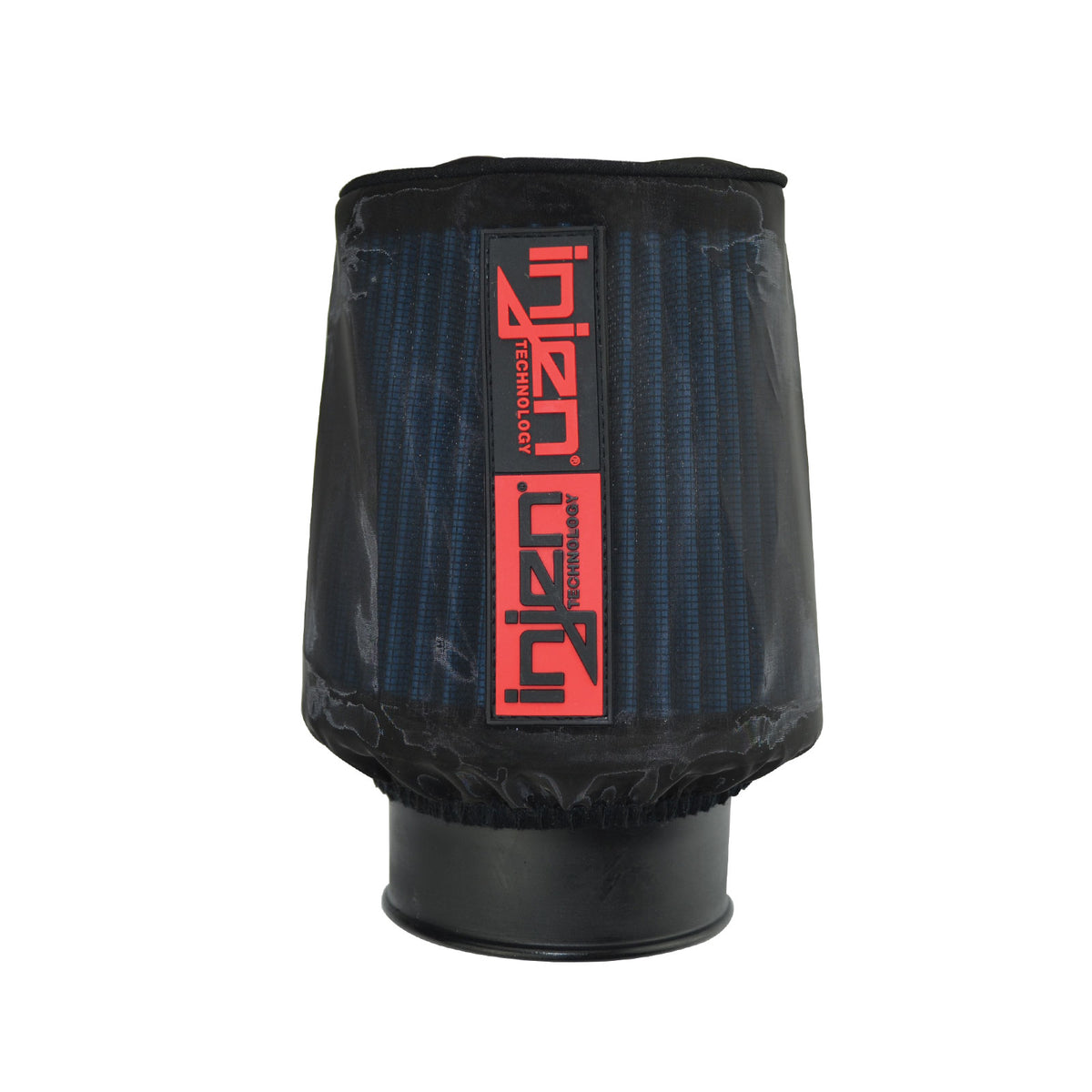 Injen Black Water Repellant Pre-Filter fits X-1015 X-1018 6.75in Base/5inTall/5inTop - 1034BLK