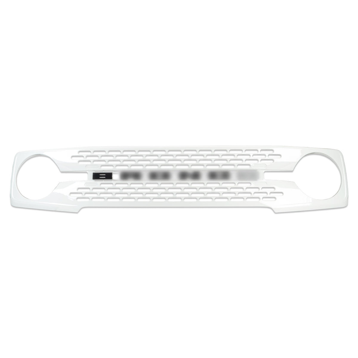 IAG I-Line High End Style Front Grille Gloss White for 2021+ Ford Bronco - IAG-BDY-F3066
