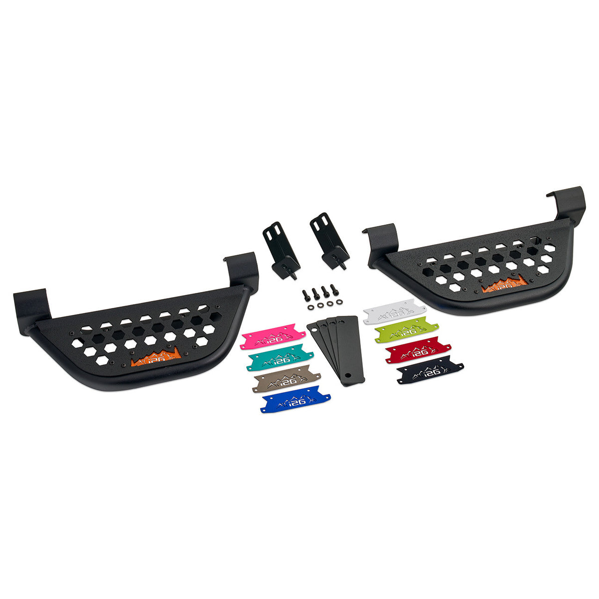 IAG EZ-Step Add-On (1 Pair) for 2018+ Jeep Wrangler 2 Door - IAG-BDY-J2101