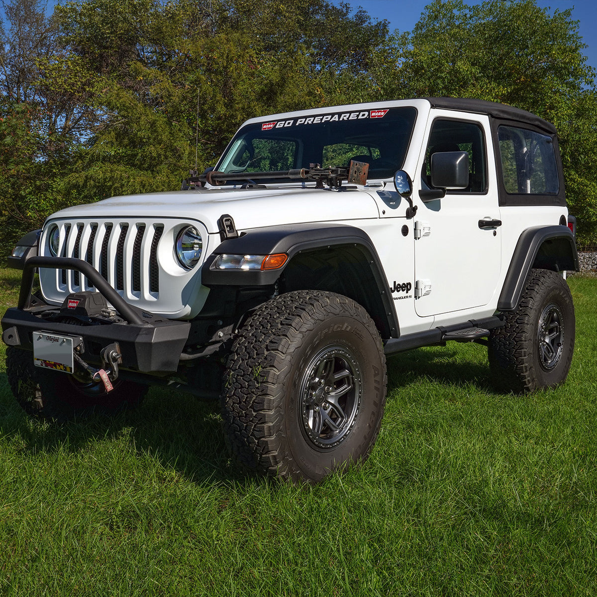 IAG EZ-Step Add-On (1 Pair) for 2018+ Jeep Wrangler 2 Door - IAG-BDY-J2101