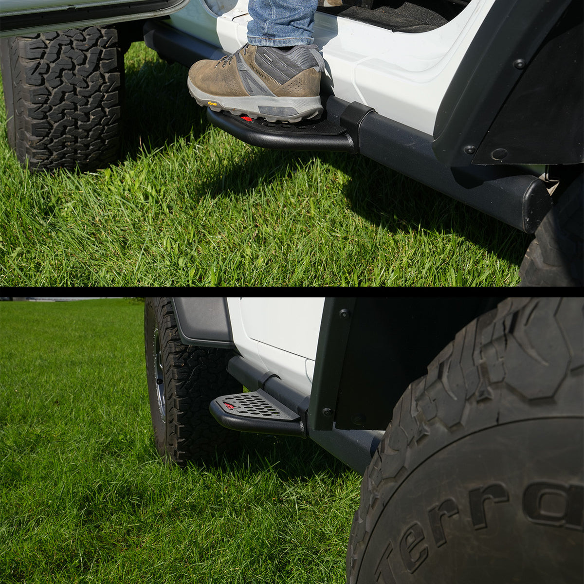 IAG EZ-Step Add-On (1 Pair) for 2018+ Jeep Wrangler 2 Door - IAG-BDY-J2101