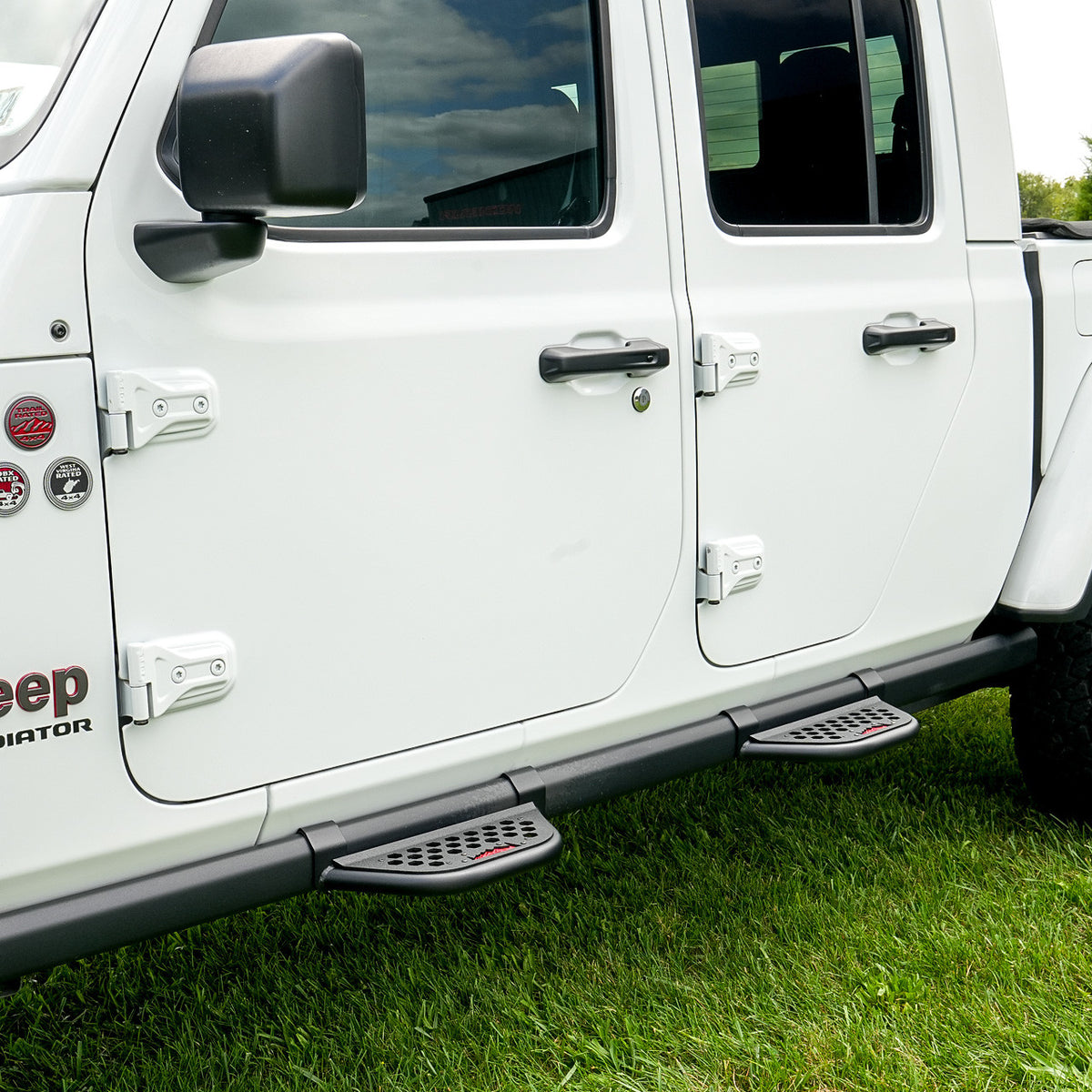 IAG EZ-Step Add-On (2 Pair) for 2018+ Jeep Wrangler 4 Door / 2020+ Gladiator - IAG-BDY-J2102