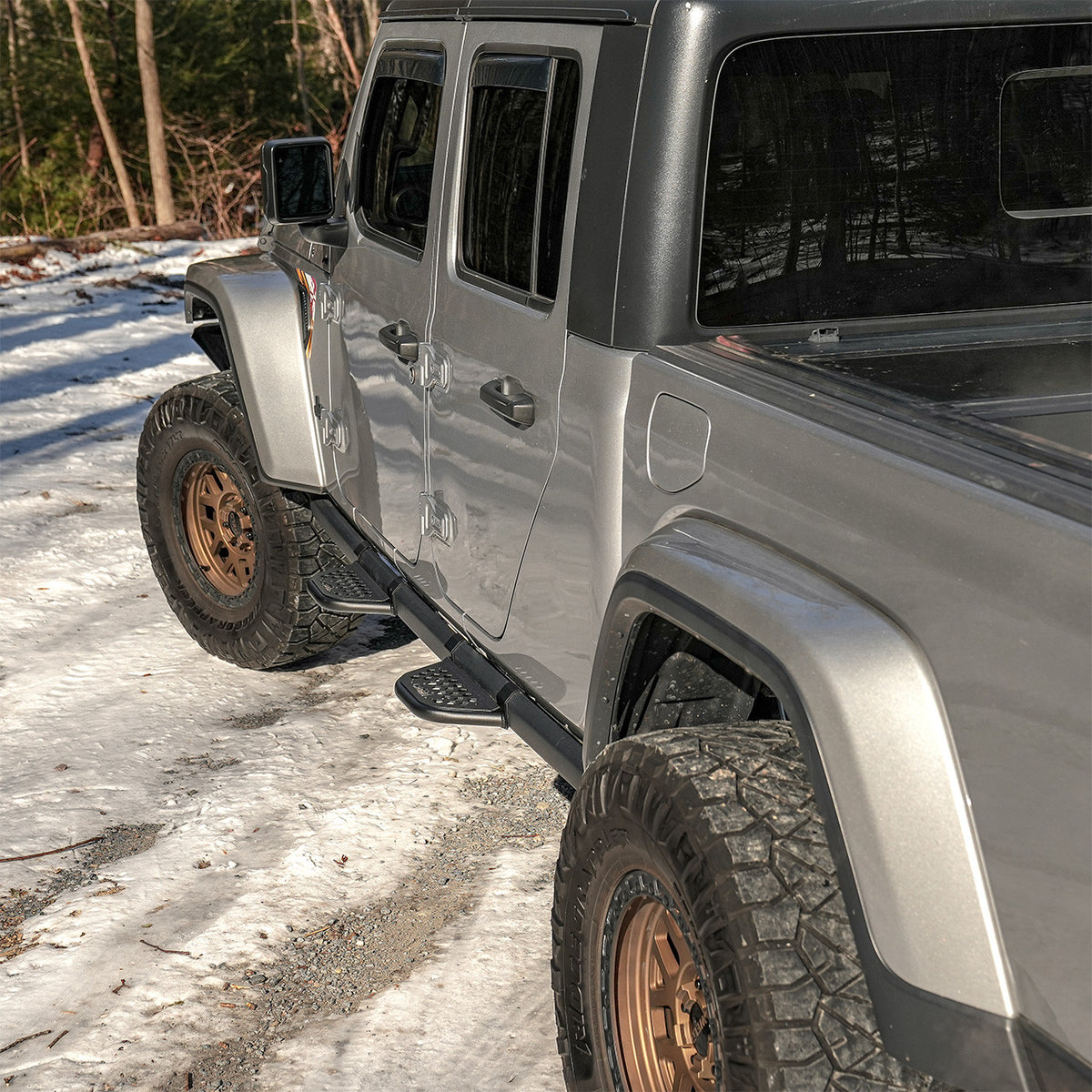 IAG EZ-Step Add-On (2 Pair) for 2018+ Jeep Wrangler 4 Door / 2020+ Gladiator - IAG-BDY-J2102