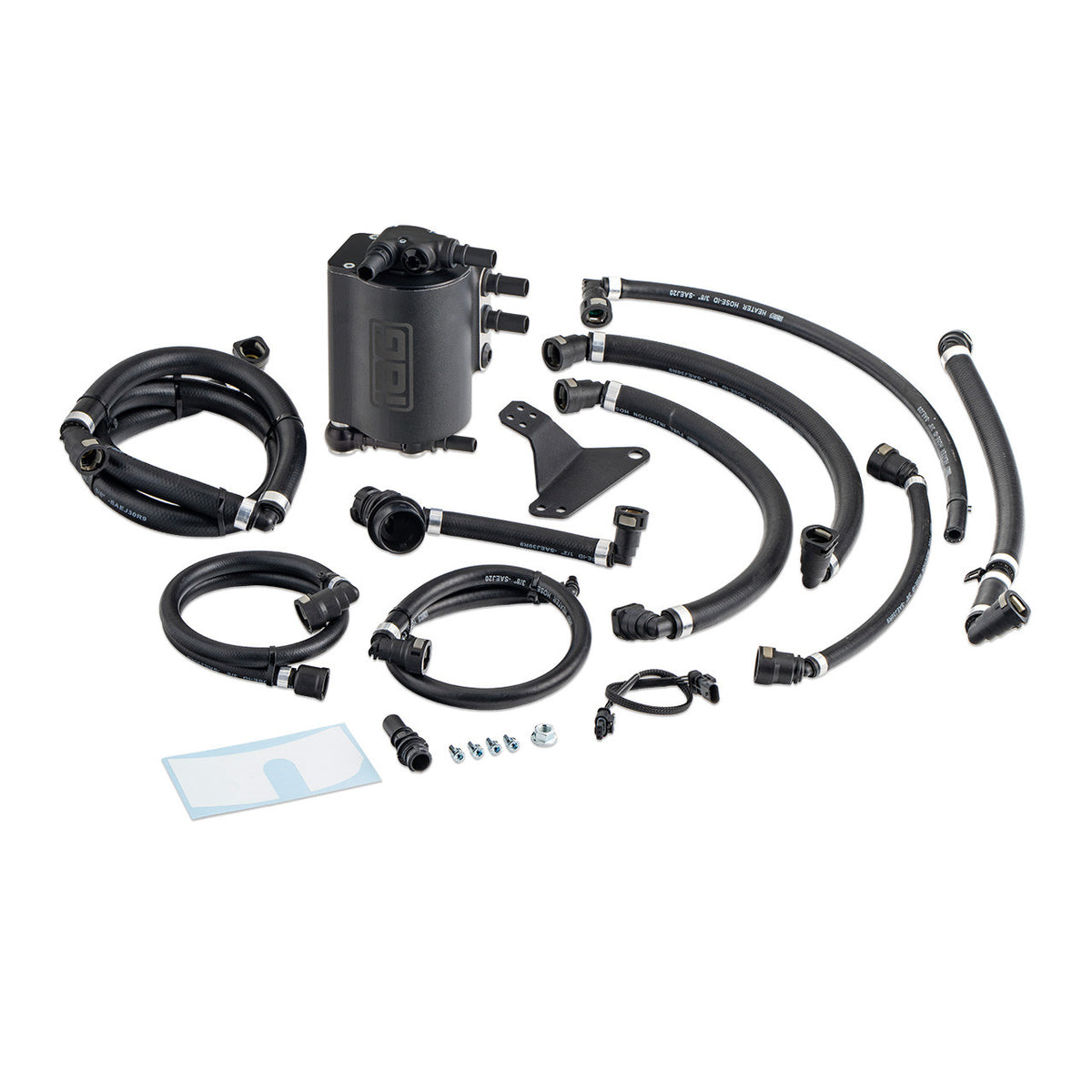 IAG Air Oil Separator AOS For 2021+ 2.7L Ford Bronco, Red - IAG-ENG-F7903