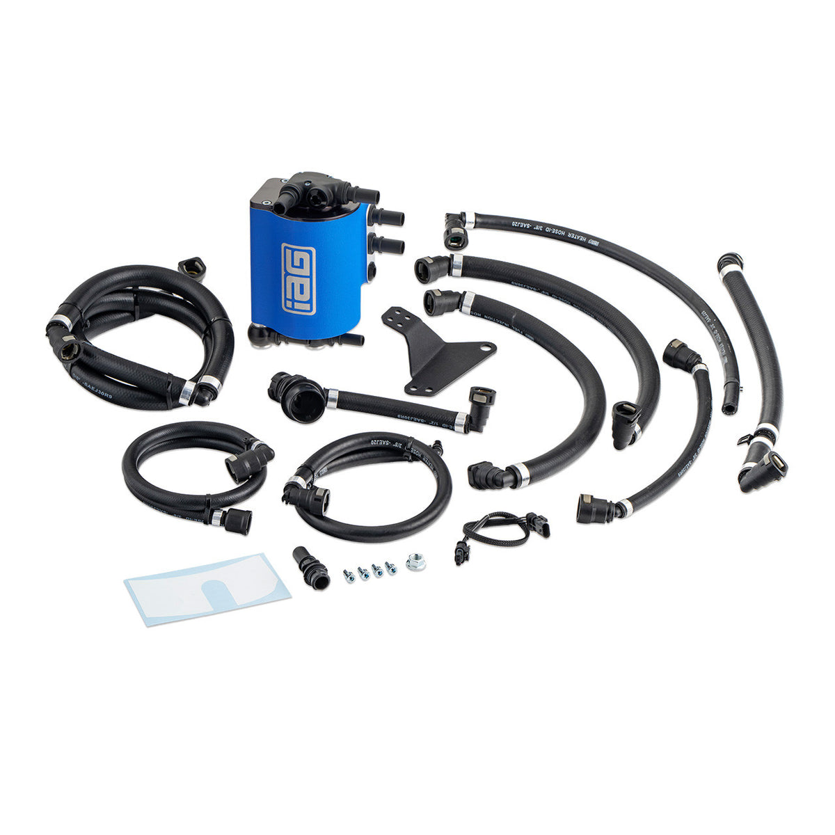 IAG Air Oil Separator AOS For 2021+ 2.7L Ford Bronco, Red - IAG-ENG-F7903