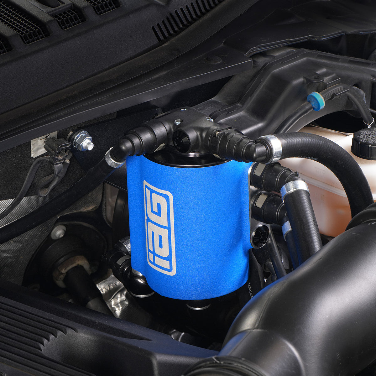 IAG Air Oil Separator AOS For 17-23 Ford F-150 &amp; Raptor 3.5L EcoBoost - IAG-ENG-F7900