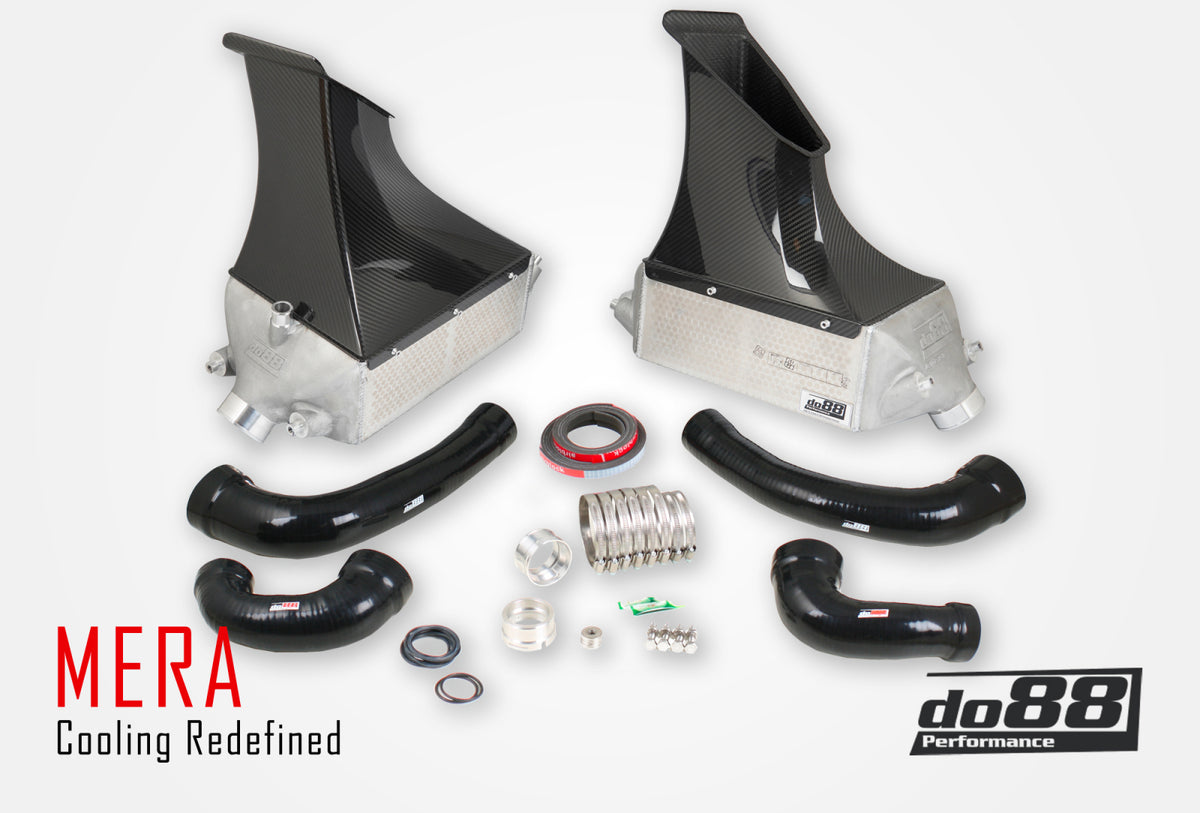 do88 - Porsche 911 Turbo (991) Intercooler kit MERA for do88 Y-pipe - ICM-270-DO88