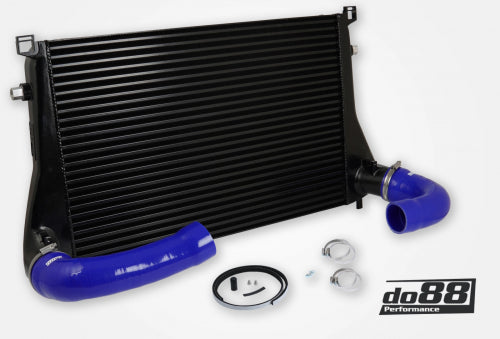 do88 - AUDI SEAT SKODA VW 1.8 / 2.0 TSI (MQB) Intercooler, blue hoses - ICM-300-S