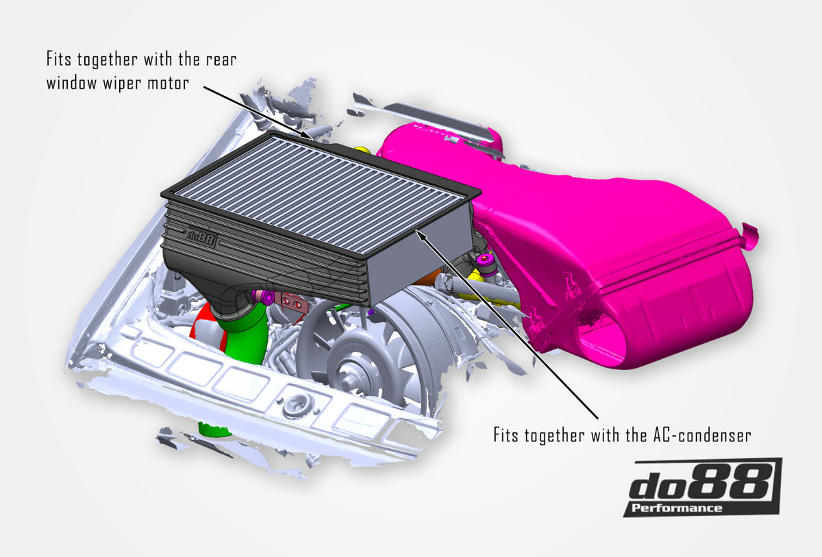 do88 - Performance Intercooler Long-Neck, Porsche 911 Turbo (930) - ICM-470