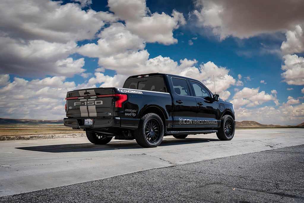 ICON 22-23 Ford F150 Lightning Lowered Front 2.5 VS RR CDEV Coilover Kit - 91836E