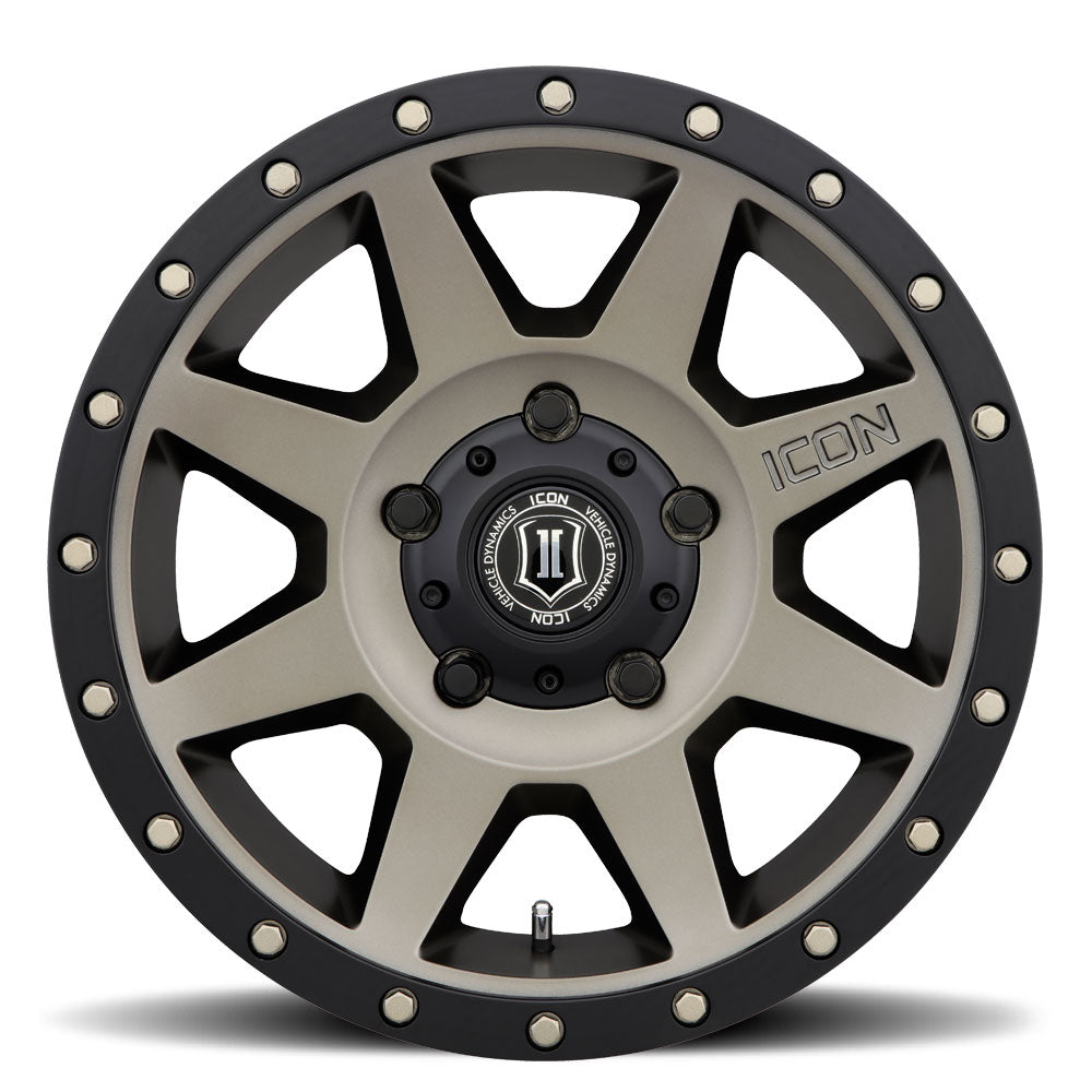 ICON Rebound 18x9 5x150 25mm Offset 6in BS 110.1mm Bore Bronze Wheel - 1818905560BR